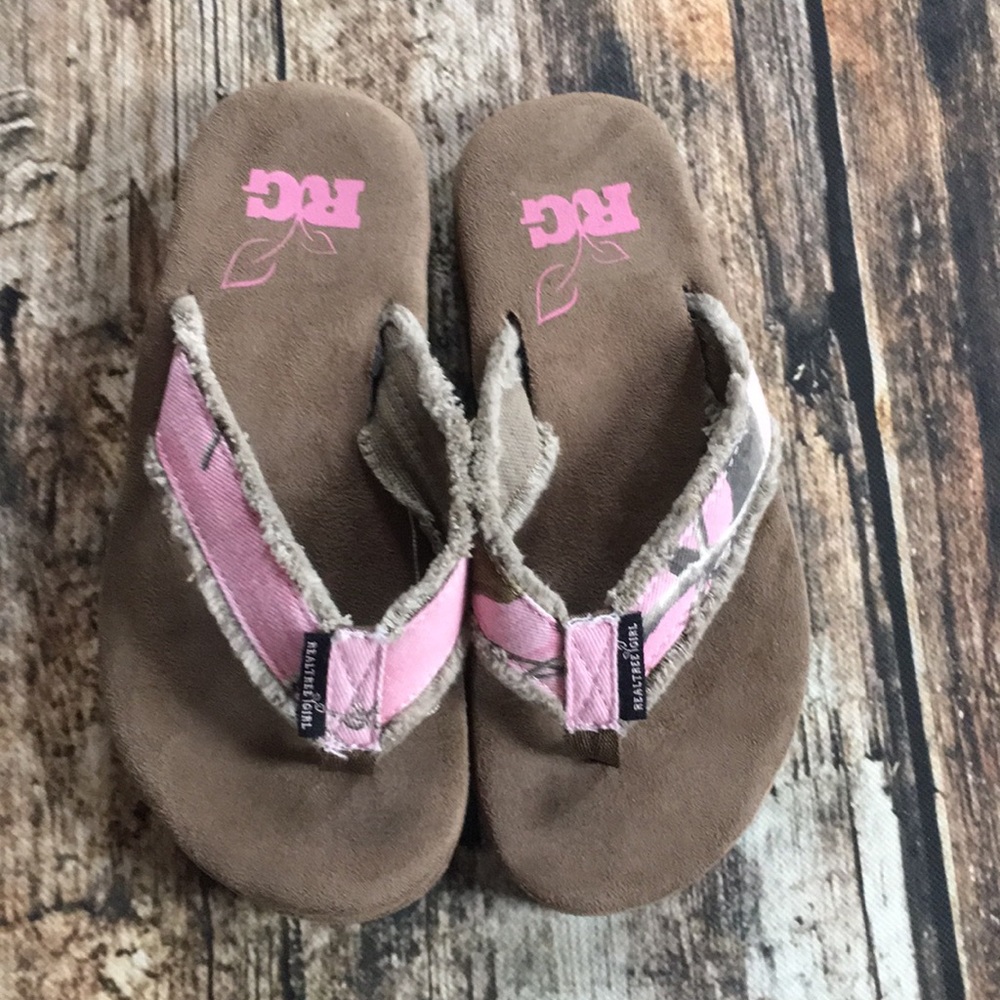 Real Tree Girl sandals (Scheels)